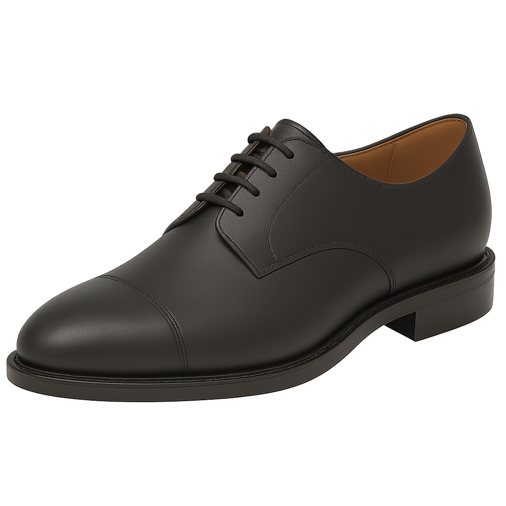 cap toe derby